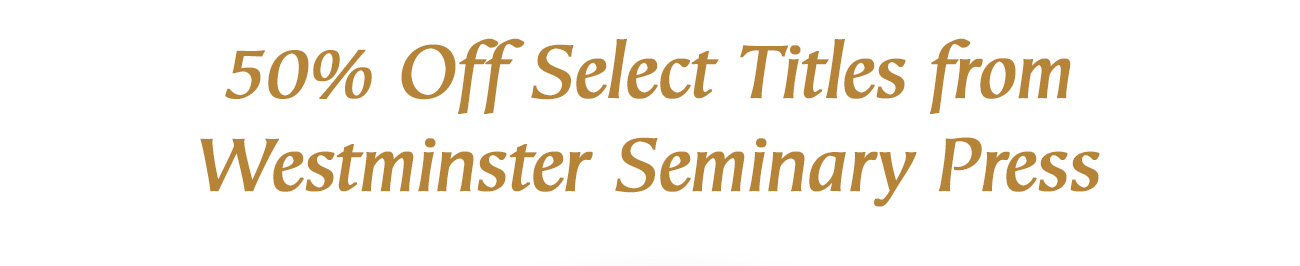 WSP is a uniquely Reformed academic publisher dedicated to enriching the church, the academy, and the Christian through the printed word. WSP collaborates widely - including with faculty, staff, and students at Westminster - to publish new and classic books that foster faith in and obedience to Jesus Christ from an orthodox, Reformed perspective.