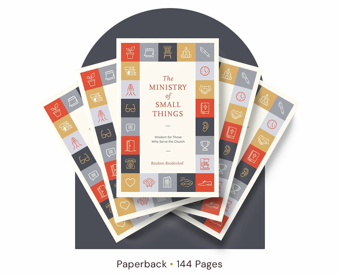 Christ can do a lot with a little—and he loves to bless his church through a pastor’s small acts of care. In thirty chapters, Reuben Bredenhof explores seemingly minor ministry activities and attitudes that can make a great impact on a flock. Celebrate God’s power at work through quiet, predictable faithfulness.