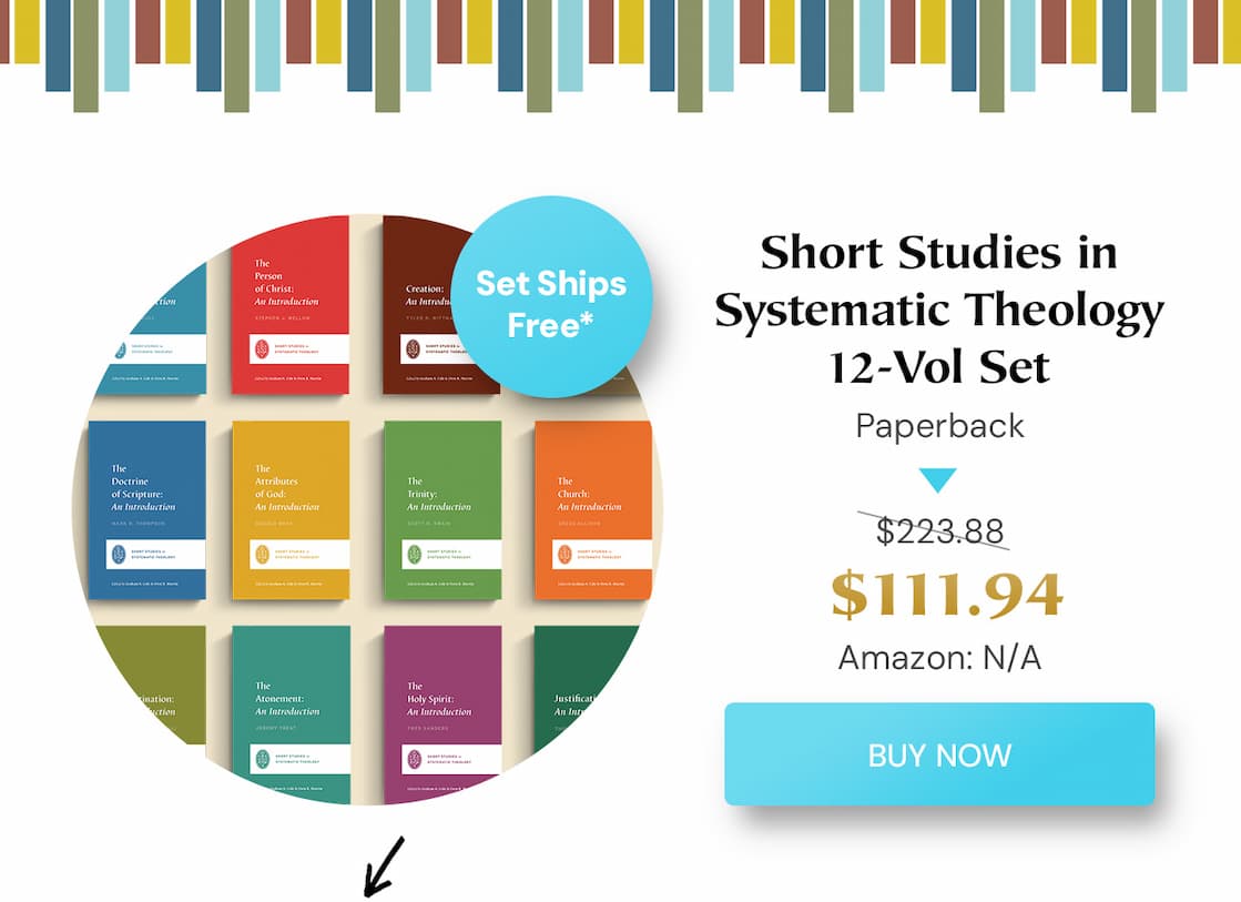 While the specific focus varies, each volume  Introduces the doctrine, Sets it in context, Develops it from Scripture, Draws the various threads together, and  Brings it to bear on the Christian life. It is our prayer, then, that this series will assist the church to delight in her triune God by thinking his thoughts—which he has graciously revealed in his written word, which testifies to his living Word, Jesus Christ—after him in the powerful working of his Spirit.   -Graham A. Cole and Oren R. Martin