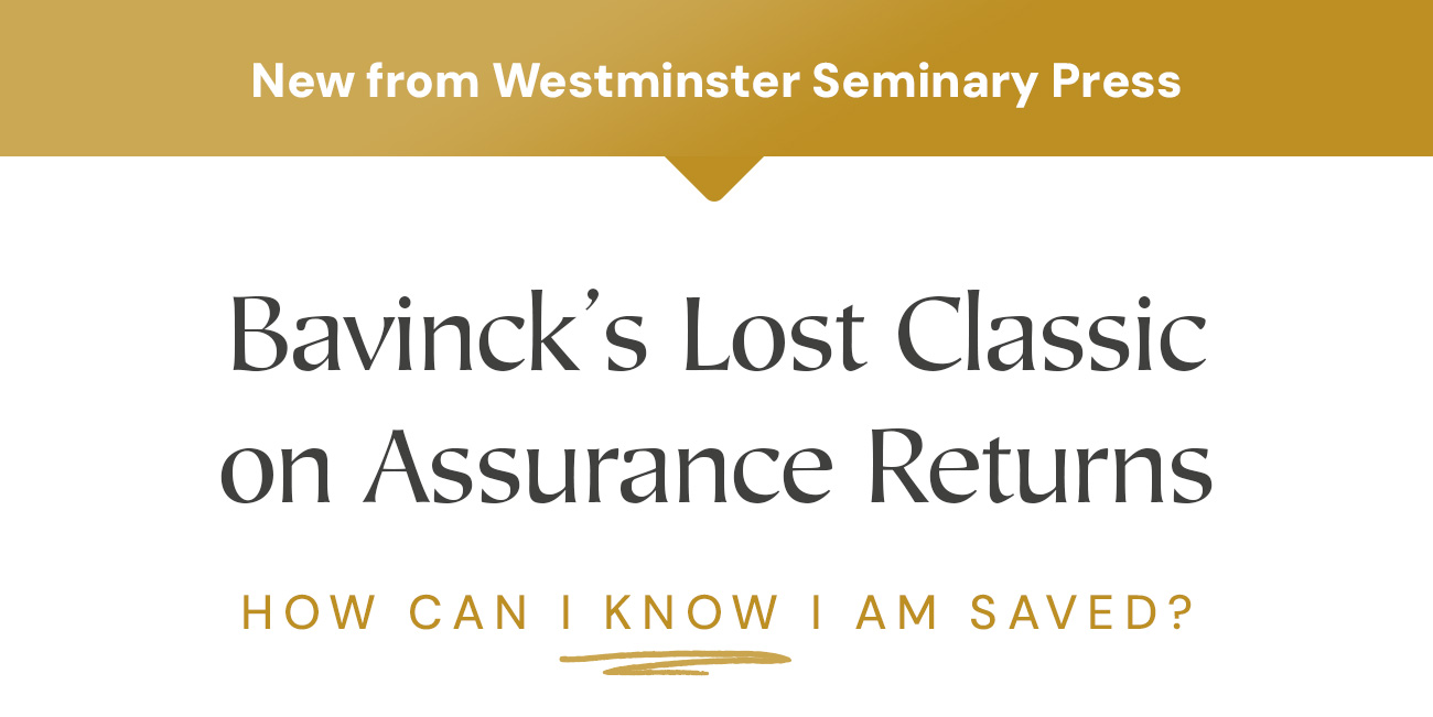 Originally published in Dutch in 1901 and first translated into English in 1980, this new edition—beautifully rendered by Daniel Schrock with assistance from Albert Gootjes—captures the clarity, conviction, and theological depth of Herman Bavinck’s original work. With a fresh foreword by Sinclair Ferguson and a thoughtful introduction by Daniel Schrock, this edition invites a new generation of readers to rediscover a timeless classic—one you’ll want to revisit often and share widely. In a world marked by uncertainty, Bavinck’s insights offer enduring assurance rooted in Christ alone.