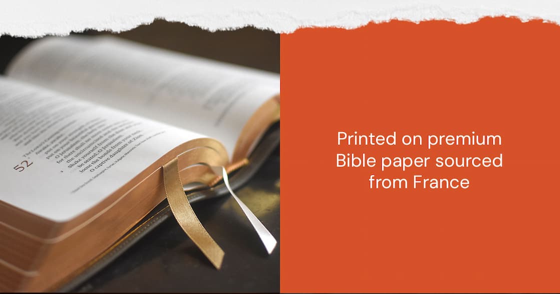 Created with the highest-quality materials, the ESV Heirloom Bible is an elegant Bible printed and bound with superior craftsmanship by Royal Jongbloed in the Netherlands. This Bible features European Bible paper, an extra smooth sewn binding, art gilding, and multiple ribbon markers.  Manufactured with care and precision, the ESV Heirloom Bible is guaranteed to last a lifetime.