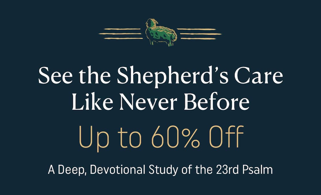Expository Study of Psalm 23 Reveals the Beauty and Deep Theological Meaning behind a Familiar Part of Scripture  Psalm 23 is one of the most recognizable passages in the whole Bible. Though relatively short, this poetic depiction of God's love epitomizes Christ's goodness and provision as he leads his children. Even lifelong Christians will find fresh encouragement by closely studying these familiar words.  David Gibson walks through each verse in Psalm 23, thoroughly examining its 3 depictions of the believer's union with Christ as sheep and shepherd, traveler and companion, and guest and host. Gibson provides canonical context for the Psalm's beautiful imagery, inspiring praise and wonder as readers reflect on the loving Shepherd who meets every need.