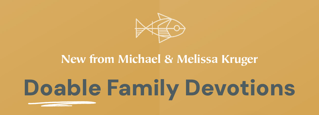 Lead Your Family Through the Gospel of Mark  If you are like most parents, you may struggle to find the time to read the Bible for yourself, much less the time to instruct and train your children. That's exactly why Michael and Melissa Kruger wrote The Good News Family Devotional.