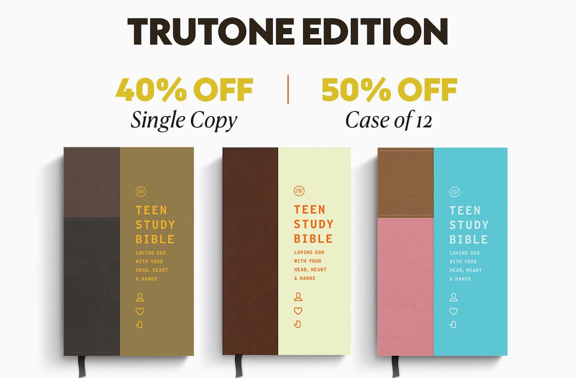 Robust Study Bible for Teens with 12,000 Study Notes, Devotionals from Jon Nielson, and More  Our world today pushes an endless number of distractions and temptations, which is why having faithful and accessible biblical resources for teens is more important than ever.   Edited by pastor Jon Nielson, the ESV Teen Study Bible features numerous study and resource materials—including 12,000 accessible study notes adapted from the ESV Concise Study Bible, 365 devotions adapted from God's Great Story by Jon Nielson, and 200 sidebars defining key doctrines and helping teens apply Scripture to their own lives. It also has full-page introductions for each biblical book, more than 150 maps and illustrations, an extensive glossary and concordance, and over a dozen topical articles. These features help facilitate deep engagement with the Scriptures, impacting the minds, hearts, and lives of teen followers of Christ.