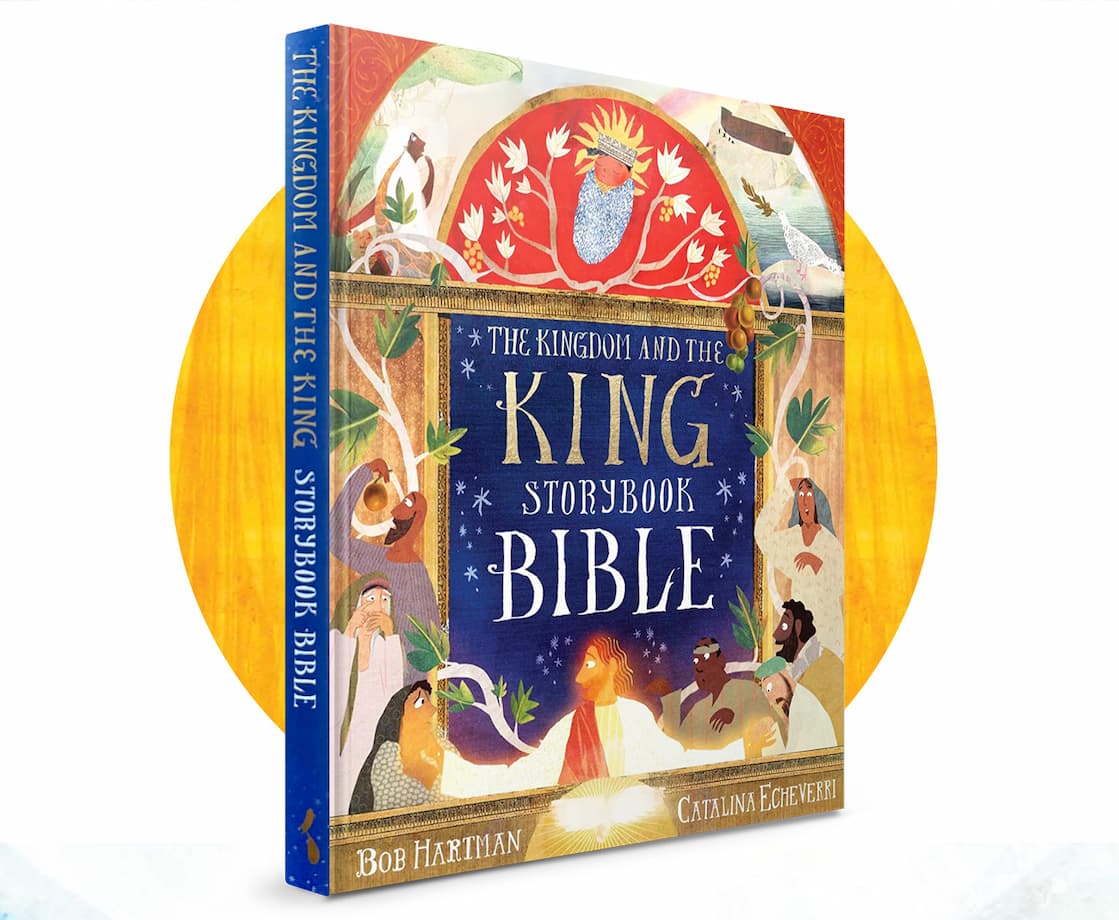 As they begin to step out into the world, show kids the glory of being part of God's everlasting kingdom and belonging to Jesus, the promised and reigning King. This beautiful storybook Bible, by beloved author Bob Hartman, is illustrated by Catalina Echeverri, the artist behind the best-selling storybook The Garden, the Curtain and the Cross. The illustrations feature compelling, dramatic, memorable imagery as the storytelling traces the theme of kingship and God's kingdom throughout Scripture. Kids will encounter the goodness, grandeur and power of God as they enjoy 70 engaging and faithfully told Bible stories spanning from creation to Revelation. They'll discover what it means to live as God's people, in God's kingdom, under Christ's rule. As they read the great story of the Scriptures, kids will meet the Creator King, the rejected King, the promise-keeping King, and then finally Jesus, God the King on earth. And they'll see how Jesus brings a wonderful new kingdom for all who trust and follow him. Perfect for reading aloud to young children and for independent reading by older children. Each story references which Bible passages are being retold so your family can dig deeper into God's word.