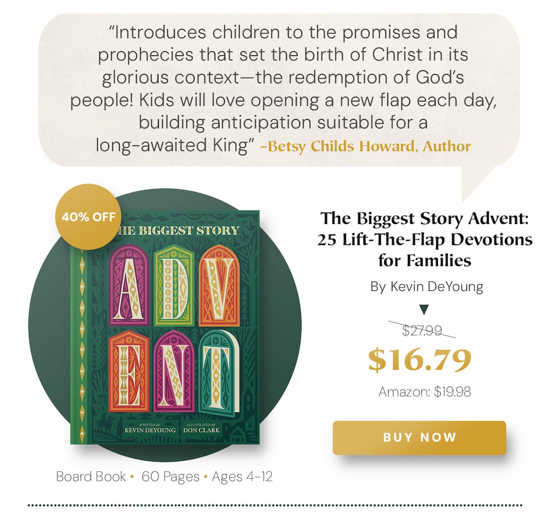 The Biggest Story Advent: 25 Lift-The-Flap Devotions for Families