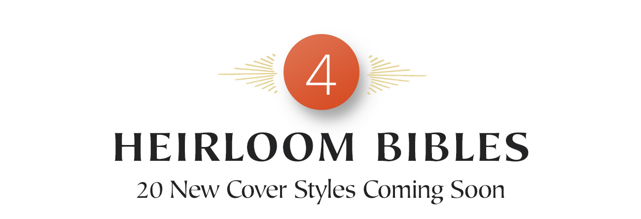 This fall, building towards the 25th anniversary of the ESV, and the 500th anniversary of the Tyndale Bible, Crossway is releasing a wide range of innovative new Bible editions for every use. Who do you know that needs a new Bible?