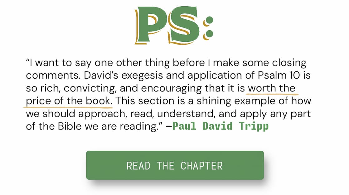 Dissecting the Heart brings some of Powlison's best insights to a new generation that is struggling to deal with its relationship to secular psychology and spiritual formation. For the first time on the printed page, readers get a front-row seat to Powlison's personal thoughts on secular psychology, the role of counseling in the church, the nature of spiritual warfare, and the function of true theology. Patently biblical, pastorally sensitive, and wonderfully engaging, this is David Powlison at his best, talking to his students, and to the church, with a heart for biblical wisdom and Christ-centered hope.
