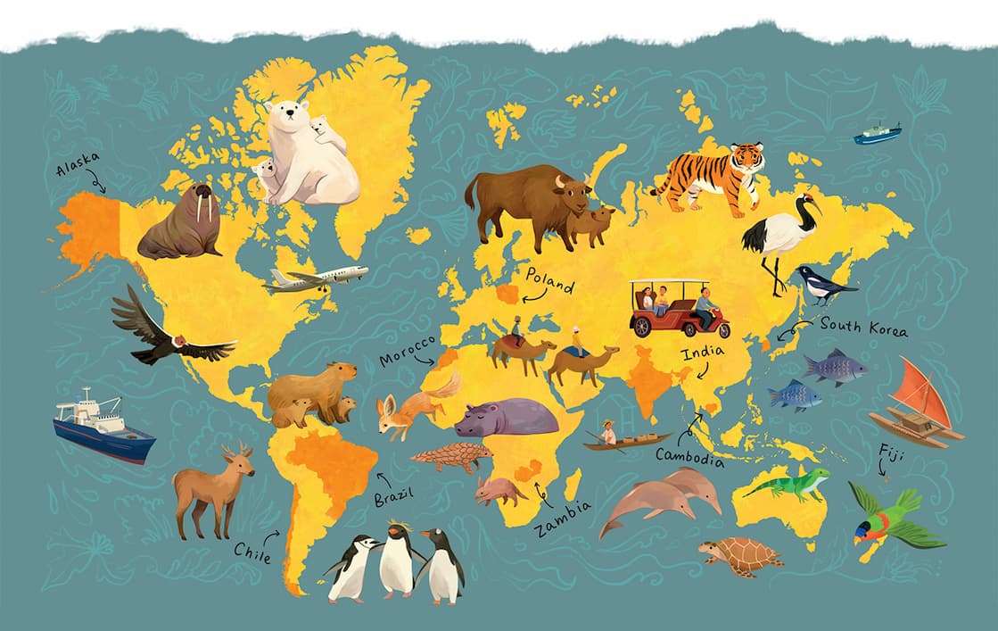 Drawing on his travels and conversations with believers around the world, Tim Challies  helps children see the breathtaking scope of Christ's church through the eyes of Christian kids from ten different countries. Along the way, they'll discover that while languages, customs, and daily life may differ, God's people everywhere gather to worship the same Savior.   Equal parts adventure, discipleship, and world exploration, this is a delightful way to cultivate a bigger vision of the church and a deeper appreciation for God's work around the world.