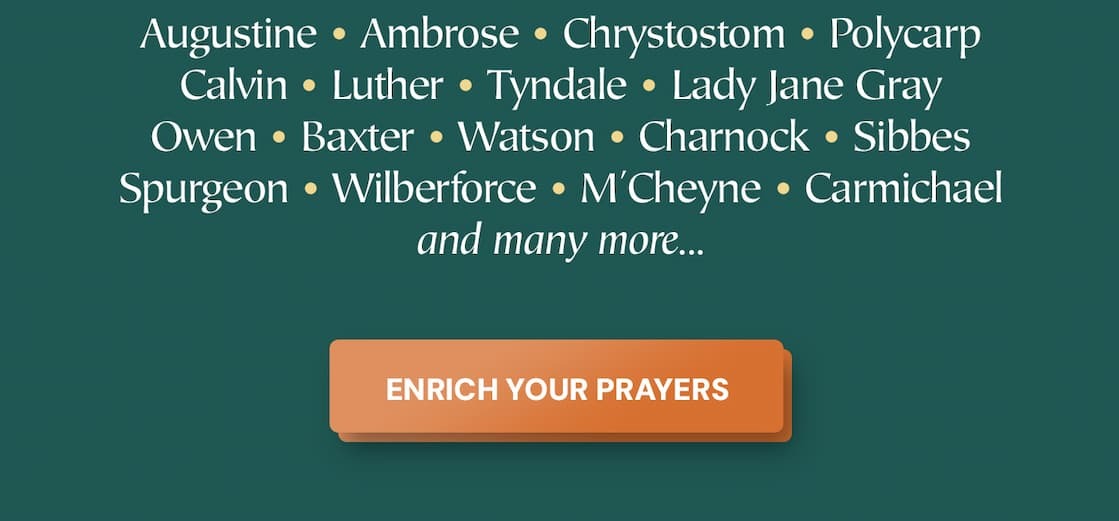 The Prayers of the Church series gathers the legacy of faith and wisdom from across the Christian tradition to help readers grow into godliness. Each volume focuses on a different tradition or historical era, bringing spiritual riches from across history and the global church to new readers today.