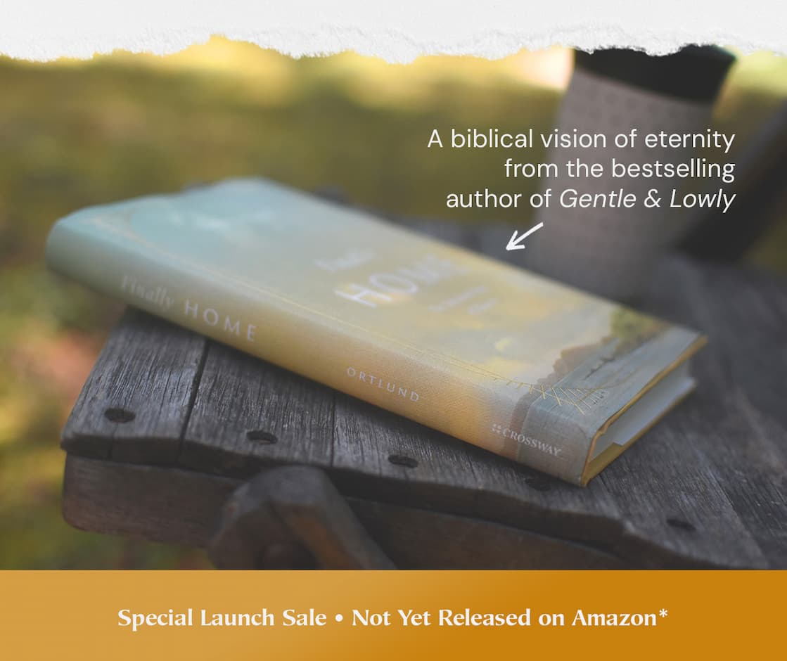 What Will Heaven Actually Be Like?  Amid the hurry and distractions of this life, we’re only dimly aware of the celestial bliss just around the next bend in the road. In Finally Home, Dane Ortlund plunges into the Word of God and the wisdom of the saints to help us rightly think about heaven, and to draw strength from meditating on our coming future. This book is a timely invitation to lift our focus from the turmoil of our broken world to the wondrous surprises of our eternal home, where the Lord Jesus Christ himself will wipe away every tear from our eyes.