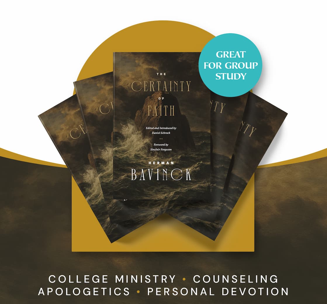 Originally published in Dutch in 1901 and first translated into English in 1980, this new edition—beautifully rendered by Daniel Schrock with assistance from Albert Gootjes—captures the clarity, conviction, and theological depth of Herman Bavinck’s original work. With a fresh foreword by Sinclair Ferguson and a thoughtful introduction by Daniel Schrock, this edition invites a new generation of readers to rediscover a timeless classic—one you’ll want to revisit often and share widely. In a world marked by uncertainty, Bavinck’s insights offer enduring assurance rooted in Christ alone.