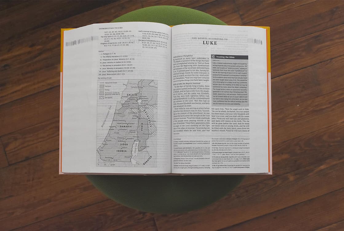 Robust Study Bible for Teens with 12,000 Study Notes, Devotionals from Jon Nielson, and More  Our world today pushes an endless number of distractions and temptations, which is why having faithful and accessible biblical resources for teens is more important than ever.   Edited by pastor Jon Nielson, the ESV Teen Study Bible features numerous study and resource materials—including 12,000 accessible study notes adapted from the ESV Concise Study Bible, 365 devotions adapted from God's Great Story by Jon Nielson, and 200 sidebars defining key doctrines and helping teens apply Scripture to their own lives. It also has full-page introductions for each biblical book, more than 150 maps and illustrations, an extensive glossary and concordance, and over a dozen topical articles. These features help facilitate deep engagement with the Scriptures, impacting the minds, hearts, and lives of teen followers of Christ.