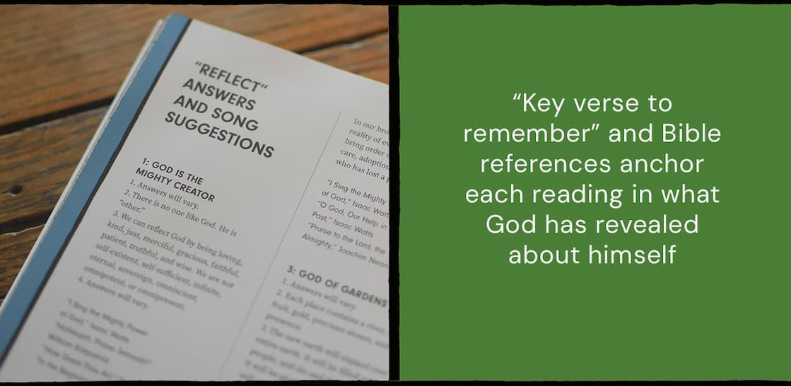 When you meet a new friend, how do you get to know them? You might ask their name, then what they're interested in. What are their likes and dislikes? The more time you spend with them, the more you get to know them. It's similar with God. As we spend time with God in his Word, we get to know him better. We learn his names, his attributes, and the different ways he reveals himself through stories, symbols, and imagery in Scripture.  In Who Is God? devotions written by Kate Hox are paired with illustrations by Joe Hox to present families with a big view of God, who is the same yesterday, today, and forever. Each devotion includes a captivating illustration, a key verse to remember, Bible passages for reference, reflection questions, and song suggestions.