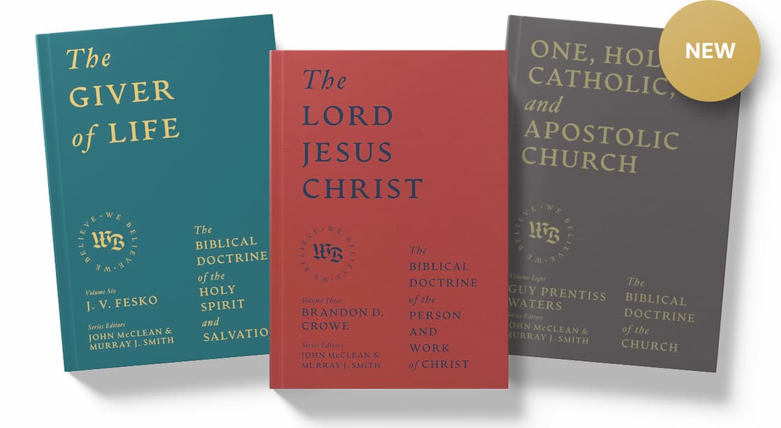 We Believe is a series of eight studies of the primary doctrines of the Christian faith as confessed in the Nicene Creed and received in the Reformed tradition. The series marks the 1700th anniversary of the Council of Nicaea (ad 325) by re-affirming and advancing the Church’s confession. The title of our series is drawn from the first words of the Creed—the single Greek verb Πιστεύομεν—which introduces what has become the classic confession of the Christian Faith. Since the Church’s confession neither began at Nicaea, nor ended with its creed, We Believe examines the biblical foundations of the Church’s faith, traces its development (especially in the Reformed tradition), and applies its truths to the worship, life, and mission of the Church today. Since true theology begins in prayer and worship of the God who has revealed himself, each volume opens with a theme prayer, shaped by Scripture and the Church’s confession. Further, since even the deepest truths of the faith need to be simply expounded so they can be clearly grasped and faithfully lived, each volume closes with a series of theses, which summarize the doctrine covered in the book. We Believe provides a comprehensive and integrated biblical, theological, and missional treatment of the major doctrines of the Christian faith.