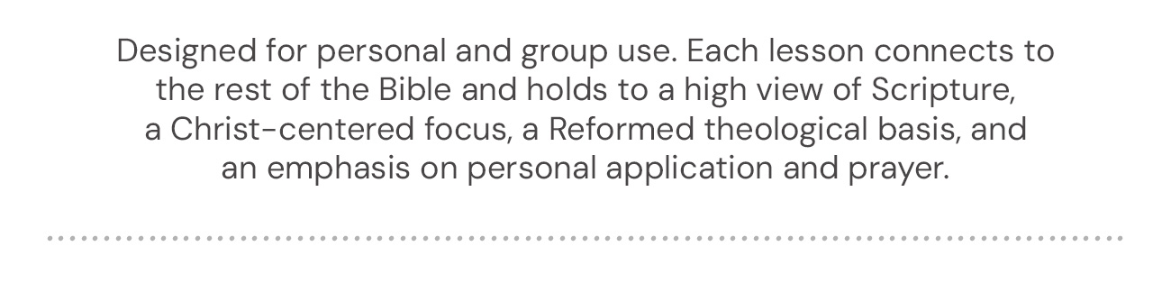 P&R, which stands for “Presbyterian and Reformed,” is dedicated to publishing excellent books that promote biblical understanding and godly living as summarized in the Westminster Confession of Faith and Catechisms. Titles on our list range from academic works advancing biblical and theological scholarship to popular books designed to help lay readers grow in Christian thought and service. Our mission is to serve Christ and his church by producing clear, engaging, fresh, and insightful applications of Reformed theology to life.