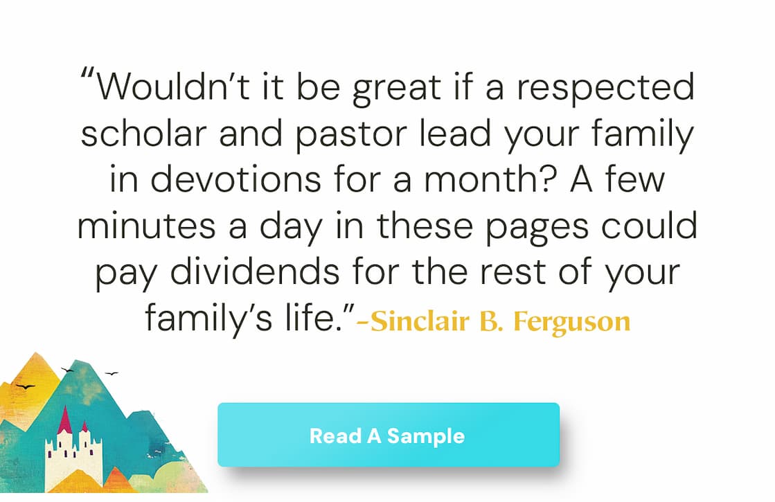 God saves me and honors me; my mighty rock, my castle, is God. (Ps. 62:7)  Introduce your children to the Psalms—and to the Savior the Psalms reveal—in this gospel-centered family devotional. Bible scholar Iain Duguid provides child-friendly translations of select psalms along with short, Christ-focused readings and prayers.