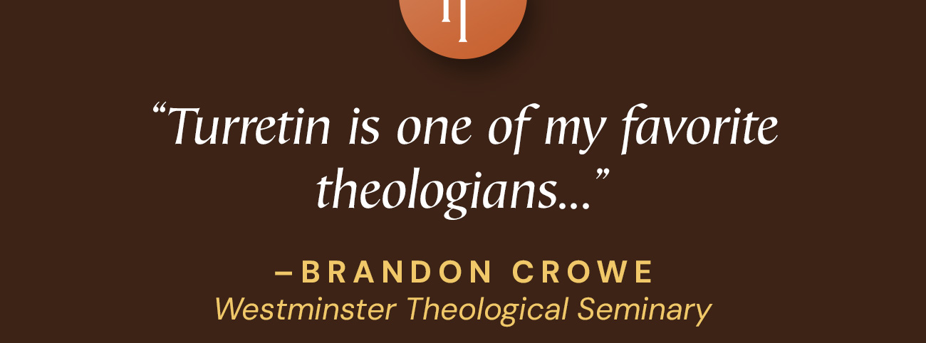 American Protestantism, especially Presbyterianism, owes much to Turretin's influence in that Charles Hodge and Robert L. Dabney assigned the Institutes to their students. It was at Hodge's request that Princeton's George M. Giger produced an English translation, which amounted to eight thousand handwritten pages. Now, more than a century later, James T. Dennison has undertaken the monumental task of editing, documenting, and indexing that translation of Turretin's timeless classic for the benefit of readers today.
