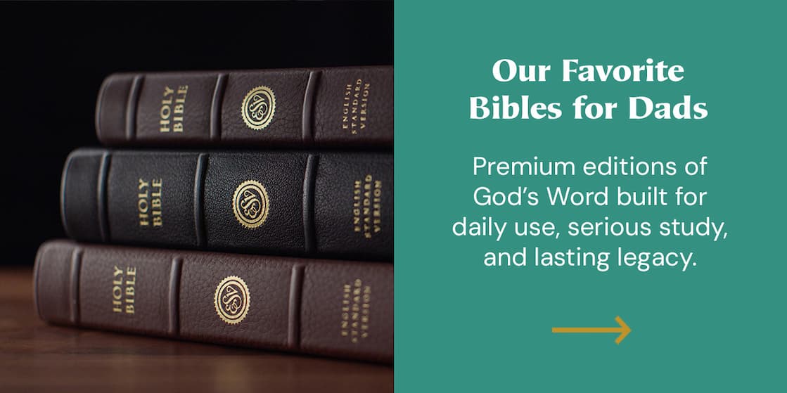 One of the best ways for dads to cultivate integrity–and bless your kids–is to invest in your faith by reading solid Christian books. To that end, we’ve put together a curated sale of our favorite books and Bibles to give to fathers.