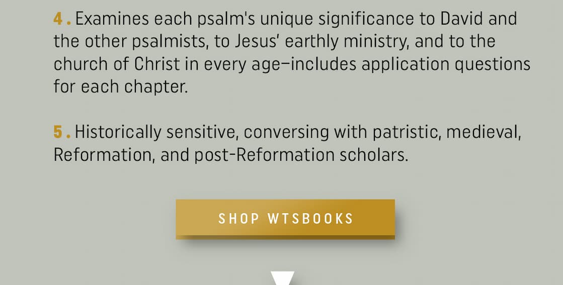 In this comprehensive, 4-volume commentary, Christopher Ash provides a thorough treatment of all 150 Psalms, examining each psalm's significance to David and the other psalmists, to Jesus during his earthly ministry, and to the church of Christ in every age. The first volume in the set is a detailed handbook that explains how to interpret the Psalms with Christ at the center. The remaining 3 volumes cover each psalm in depth, with introductory quotations, a deep analysis of the text's structure and vocabulary, and a closing reflection and response. Ash also includes selected quotations from older readings of the Psalms, including patristic, medieval, Reformation, and post-Reformation scholars. Perfect for pastors, Bible teachers, and students, this commentary set helps readers sing and pray the Psalms with Christ in view.