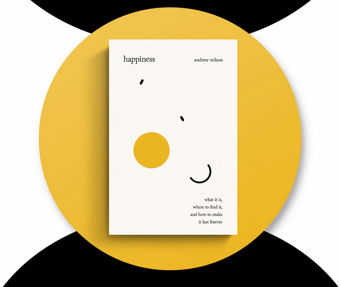 A Comprehensive Study of Happiness for the Everyday Believer  Happiness is a constant pursuit. Our bookshelves can testify. They overflow with self-help resources from a variety of perspectives, each insisting it holds the secret to this deeply human desire. Secular options offer psychological insights but fail to recognize that true satisfaction is only found in Christ, while Christian resources may offer pastoral theology but can lack practical, science-backed guidance for the everyday believer.  Andrew Wilson uniquely weaves biblical, theological, philosophical, psychological, and sociological methods to answer 6 major questions about human flourishing in our broken world. Drawing on the greatest thinkers across Scripture and science, readers get a guide that is theologically clear, intellectually robust, and practically helpful. It dismantles myths common in our culture and our churches and explores the deepest desires of both our hearts and our happy God--for us to find joy in him!