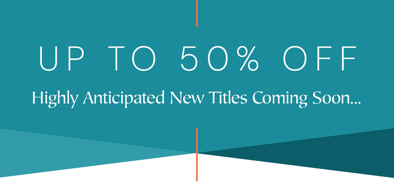 In this category you'll find a sneak peek at some of the books that we’re excited to launch in the coming days and months. These books haven’t quite arrived, but we’re giving you a chance to jump to the front of the line and pre-order your copy beforehand at our sale price. You know that feeling when you get someone the perfect gift that you can’t wait to give so you keep dropping hints about what’s coming? That’s kind of what we’re doing here.