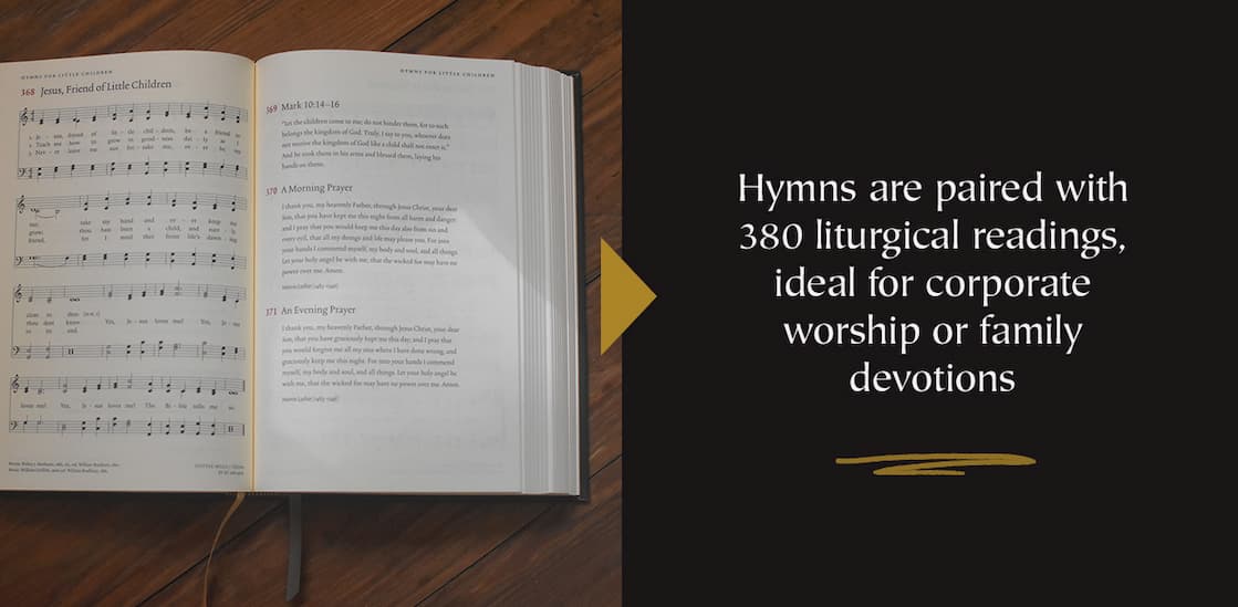 Hymnal from Keith and Kristyn Getty Highlights the Beauty of Christian Theology Through Worship  Blending music and poetry, hymns beautifully bring Christian theology to life. With each verse, rich lyrics echo the timeless truths of Scripture and proclaim the unchanging message of salvation. For centuries, Christians have used these treasured resources in private and corporate worship, and The Sing! Hymnal now presents the profound beauty of hymnody to the next generation.  Thoughtfully curated by award-winning hymn writers Keith and Kristyn Getty, The Sing! Hymnal hosts a collection of timeless classic and contemporary hymns, created to deepen worship and foster unity among God's people through the power of song. Featuring liturgical readings, psalms paired with popular hymns, useful indexes, and a beautiful cloth-over-board cover, this hymnal is a timeless worship resource that individuals, families, and churches will cherish for years to come.