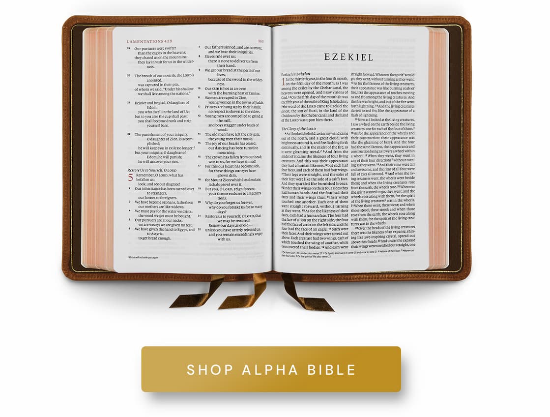 Created with the highest-quality materials, the ESV Heirloom Bible is an elegant Bible printed and bound with superior craftsmanship by Royal Jongbloed in the Netherlands. This Bible features European Bible paper, an extra smooth sewn binding, art gilding, and multiple ribbon markers.  Manufactured with care and precision, the ESV Heirloom Bible is guaranteed to last a lifetime.