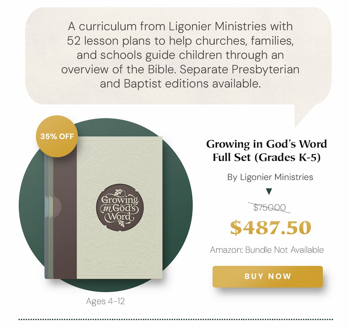 Growing in God’s Word, Baptist Edition: Full Set (Grades K-5)