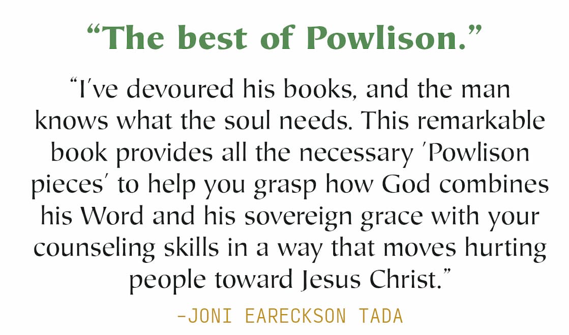 David Powlison (1949–2019) was one of the most insightful biblical counselors of the last 100 years. Training in psychology at Harvard and at Penn in the history of science, Powlison immersed himself in Reformed theology and went on to help define the biblical counseling movement until his passing in 2019. In this ground-breaking book, author and theologian Pierce Taylor Hibbs presents thirteen of Powlison's most penetrating lectures given between the 1980s and early 2000s. The result is a one-stop introduction to Powlison's thought and theology, with all of the psychological and theological background filled in for readers with content footnotes.   Dissecting the Heart brings some of Powlison's best insights to a new generation that is struggling to deal with its relationship to secular psychology and spiritual formation. For the first time on the printed page, readers get a front-row seat to Powlison's personal thoughts on secular psychology, the role of counseling in the church, the nature of spiritual warfare, and the function of true theology. Patently biblical, pastorally sensitive, and wonderfully engaging, this is David Powlison at his best, talking to his students, and to the church, with a heart for biblical wisdom and Christ-centered hope.