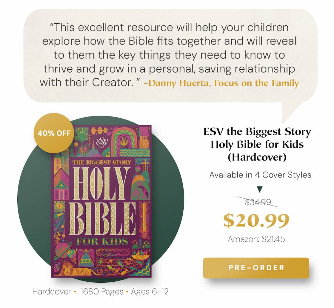 ESV the Biggest Story Holy Bible for Kids (Hardcover)