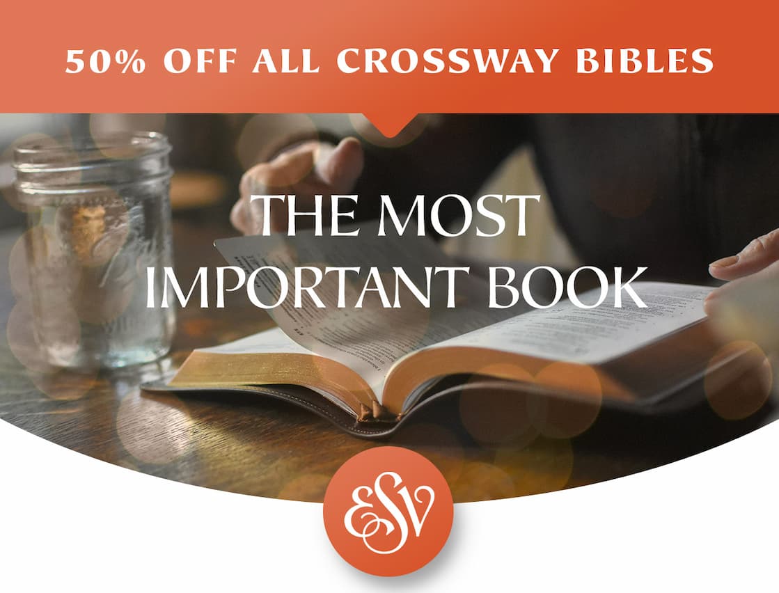 There are many helpful books on our shelves, but the Bible is the only one that needs no caveat. The English Standard Version (ESV) is the fruit of more than 100 of the world’s leading Bible scholars, and is our first recommendation for personal reading and study, for private and family devotions, and for teaching, preaching, and worship.