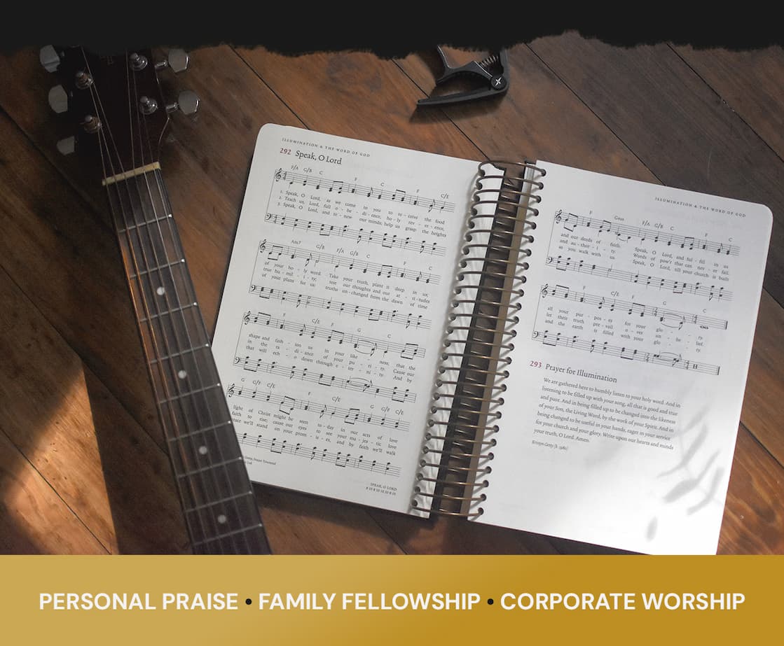 Hymnal from Keith and Kristyn Getty Highlights the Beauty of Christian Theology Through Worship Blending music and poetry, hymns beautifully bring Christian theology to life. With each verse, rich lyrics echo the timeless truths of Scripture and proclaim the unchanging message of salvation. For centuries, Christians have used these treasured resources in private and corporate worship, and The Sing! Hymnal now presents the profound beauty of hymnody to the next generation. Thoughtfully curated by award-winning hymn writers Keith and Kristyn Getty, The Sing! Hymnal hosts a collection of timeless classic and contemporary hymns, created to deepen worship and foster unity among God's people through the power of song. Featuring liturgical readings, psalms paired with popular hymns, useful indexes, and a durable, scuff-resistant cover, this hymnal is perfect for equipping attendees during Sunday morning services.