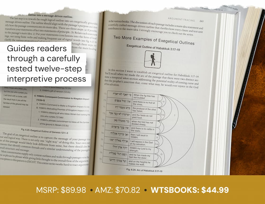 Every Christian wants to understand the Bible more deeply—but knowing how to move from reading the text to interpreting and applying it faithfully can feel overwhelming. This two-volume set provides a clear path forward by equipping believers to study, teach, and apply the entire Bible with confidence. Grow in your ability to handle God’s Word faithfully and discover how the whole Bible points to the hope of the gospel and the glory of the Messiah.