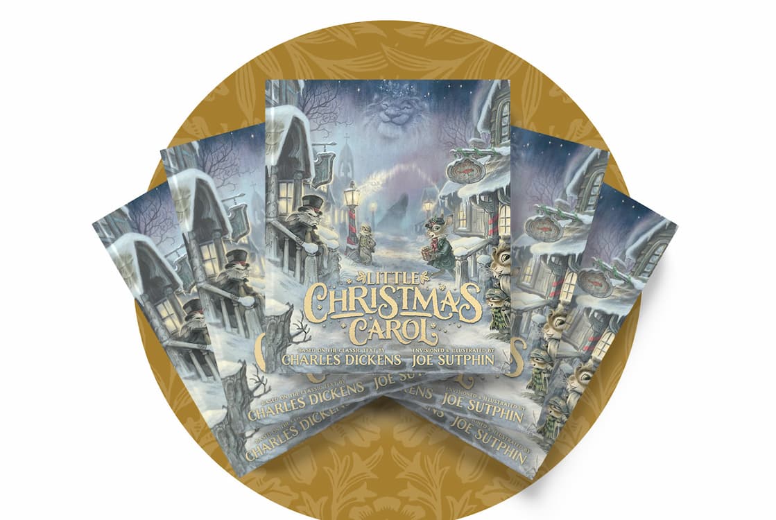 Enjoy Charles Dickens' beloved masterpiece, freshly imagined within an enchanting woodland realm. In 1843, Charles Dickens penned a story--a classic Christmas tale full of ghosts and the endearing humbug Ebenezer Scrooge. That story--which has captivated readers for over 150 years--is now accompanied by the delightful illustrations of Joe Sutphin. With charming woodland characters and settings that families will adore, readers will be transformed by A Little Christmas Carol. A tale of greed, regret, loneliness, reflection, compassion, hope, and a joyfully changed life, this beautifully illustrated edition will enliven the timeless classic for readers young and old. For the perfect family read-aloud, make A Little Christmas Carol a part of your family's Christmas tradition. This new edition makes a wonderful gift. It is good to be children sometimes, and never better than at Christmas, when its mighty Founder was a child himself. --Charles Dickens