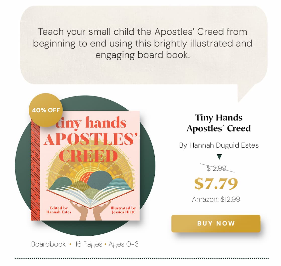 Tiny Hands Apostles' Creed