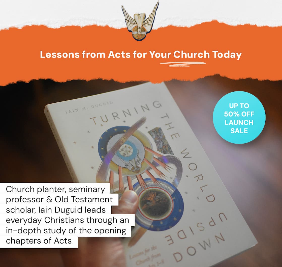 Accessible Exposition of Acts 1-8 Shows How God's Mission Continues After Christ's Ascension, Through Ordinary Believers, by the Power of the Holy Spirit In their eagerness to share the gospel, modern churches can focus on the wrong things, such as political influence, attendance numbers, or ministry techniques. This is nothing new. In the book of Acts, even Jesus's disciples wondered which of these earthly methods he would use to establish God's kingdom. But Jesus taught his followers then--and continues to teach us today--how the church, empowered by the Holy Spirit, will take the gospel to the nations. In this accessible exposition of Acts 1-8, Iain Duguid explores the continuing work of Jesus after the ascension. Drawing practical lessons from the life of the early church, as well as his own 30 years as a church planter, Duguid encourages believers today toward gospel-driven, Spirit-filled mission. In a culture that is increasingly hostile toward Christianity, Turning the World Upside Down equips ordinary Christians to witness to the eternal power of the gospel.
