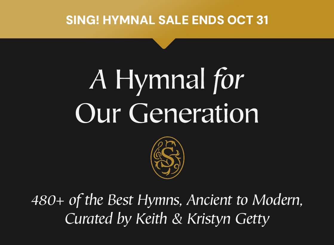 Hymnal from Keith and Kristyn Getty Highlights the Beauty of Christian Theology Through Worship Blending music and poetry, hymns beautifully bring Christian theology to life. With each verse, rich lyrics echo the timeless truths of Scripture and proclaim the unchanging message of salvation. For centuries, Christians have used these treasured resources in private and corporate worship, and The Sing! Hymnal now presents the profound beauty of hymnody to the next generation. Thoughtfully curated by award-winning hymn writers Keith and Kristyn Getty, The Sing! Hymnal hosts a collection of timeless classic and contemporary hymns, created to deepen worship and foster unity among God's people through the power of song. Featuring liturgical readings, psalms paired with popular hymns, useful indexes, and a durable, scuff-resistant cover, this hymnal is perfect for equipping attendees during Sunday morning services.