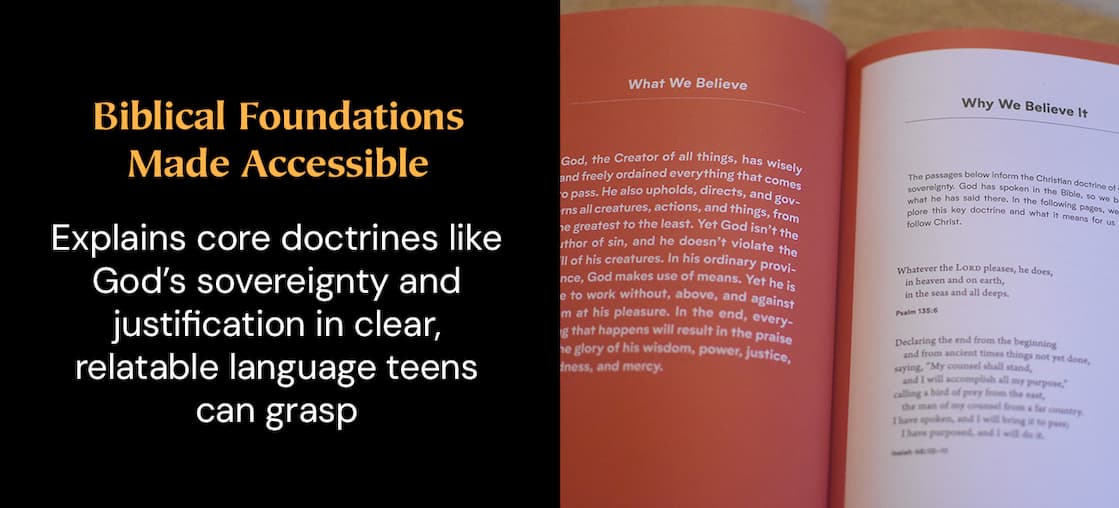 Bestselling Author Paul David Tripp Helps Teens Understand 12 Doctrines and Apply Them to Daily Life As Christian boys and girls mature into righteous men and women, understanding the core tenets of the faith could not be more critical, especially as they face indoctrination from the outside world. But understanding doctrine is more than just comprehending the truths of Scripture; it's a God-honoring lifestyle shaped directly by biblical belief. In 12 Truths Every Teen Can Trust, pastor and bestselling author Paul David Tripp examines 12 core doctrines of the Christian faith to see how they can transform a teen's heart and life. Using clear language and relatable examples, he defines doctrines such as God's sovereignty, justification, and glorification, helping young people fall deeper in love with their Creator and Savior. Each chapter explores a specific doctrine through 7 brief readings, making it perfect for daily study. Accessible Book on Doctrine: Features easy-to-understand language crafted especially for teens By Paul David Tripp: Excerpts adapted from his book Do You Believe? Applicable: Tripp unpacks 12 doctrines and presents their relevance for the Christian life Perfect for Daily Study: Each of the 12 chapters explores a specific doctrine through 7 readings (less than 450 words each) Makes a Great Gift for Ages 13-18