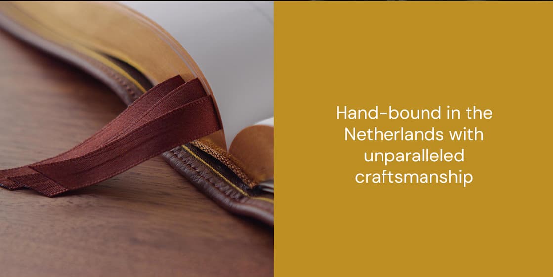 Created with the highest-quality materials, the ESV Heirloom Bible is an elegant Bible printed and bound with superior craftsmanship by Royal Jongbloed in the Netherlands. This Bible features European Bible paper, an extra smooth sewn binding, art gilding, and multiple ribbon markers.  Manufactured with care and precision, the ESV Heirloom Bible is guaranteed to last a lifetime.