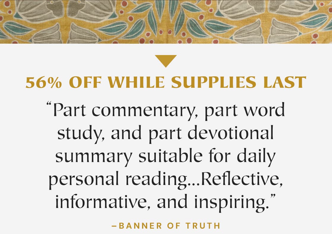 enjoy studying the Bible, and especially the Old Testament. Isaiah by the Day and Psalms by the Day exemplify this passion. Motyer's scholarly brilliance and devotional warmth have cemented these books as firm favorites in the hearts of many readers.  This beautiful cloth-bound box set contains both volumes from this esteemed Bible teacher. Moyter is a master at attending to the details and finding their precise place in the grand sweep of scripture's redemptive narrative. Rich and full, yet concisely put.  Each of the 144 daily readings consists of a Scripture passage, a wealth of accompanying notes, and a devotional reflection. The text is set in its context, with clear references to other relevant passages. Motyer's long experience as a linguist enabled him to translate Isaiah and the Psalms from Hebrew into English, bringing us as close to the original text as possible, and helping us perceive familiar passages anew. His rich analysis alongside these translations, aids the reader to delve deeper into the treasures on offer. For a richer understanding of the Psalms and Isaiah, Motyer's guide is an indispensable resource.  Providing so much more than a mere devotional, Moyter shares his tools for digging into God's word and extracting its treasures. Look over his shoulder and learn from his lifetime of devout scholarship, faithful teaching and godly wisdom.