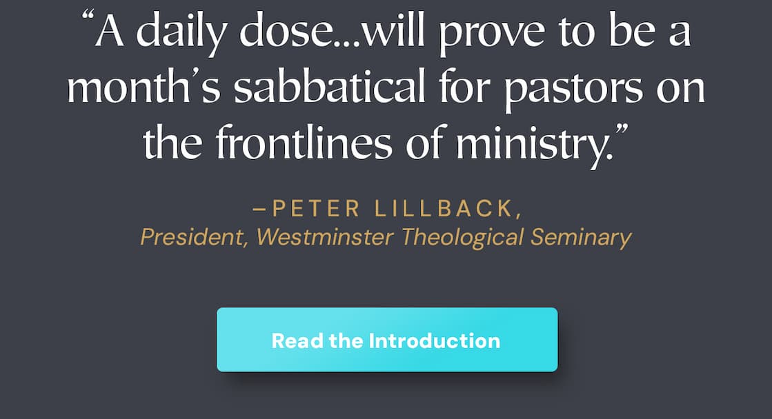 Christ can do a lot with a little—and he loves to bless his church through a pastor’s small acts of care. In thirty chapters, Reuben Bredenhof explores seemingly minor ministry activities and attitudes that can make a great impact on a flock. Celebrate God’s power at work through quiet, predictable faithfulness.