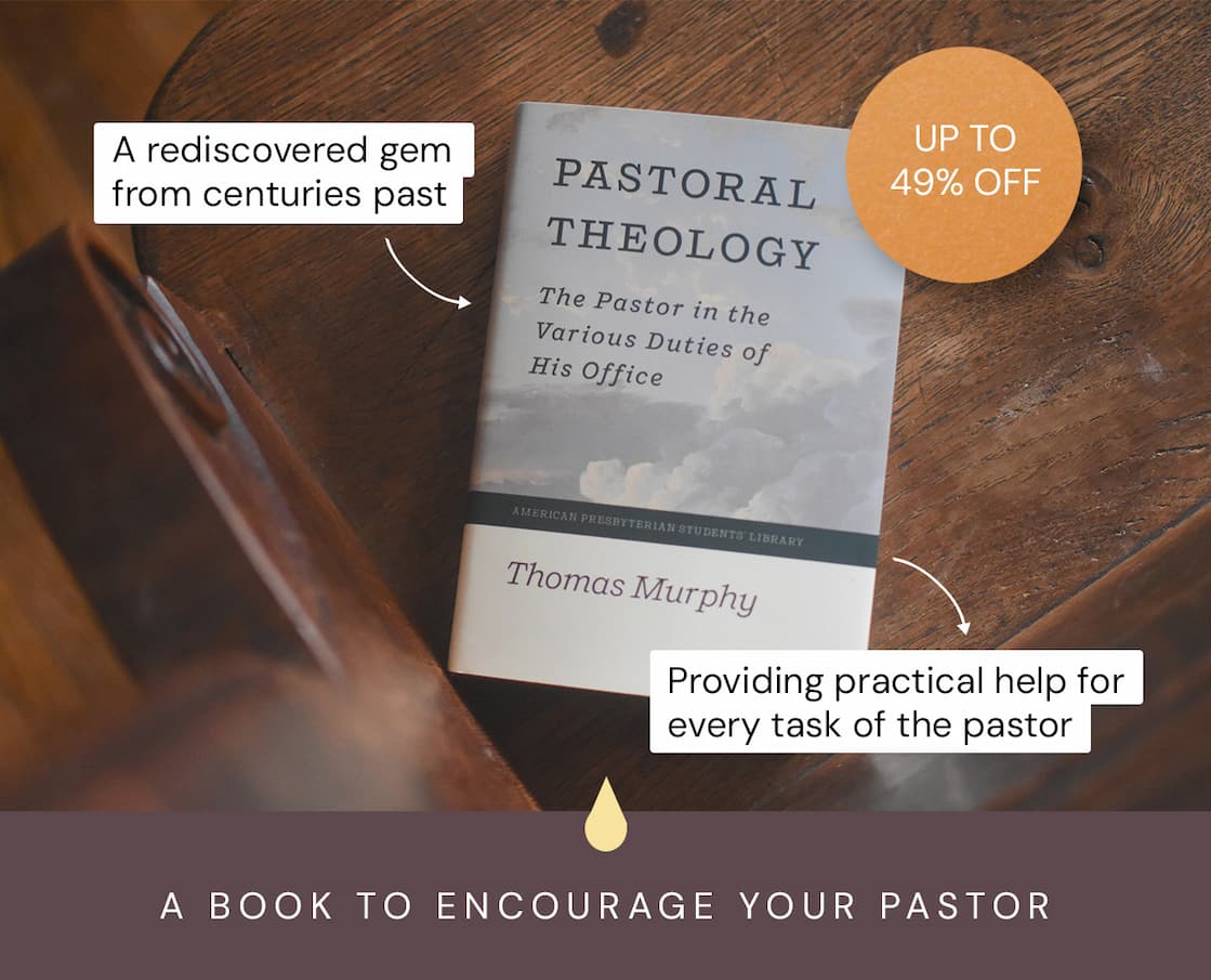 Whether newly ordained or nearly retired, every pastor will benefit from the wise counsel of this book. Based in part on his experience as a pastor for over twenty-five years, and in part from his notes from ArchibaldAlexander’s Princeton Seminary class on pastoral ministry, Thomas Murphy sets forth the duties of the pastor in expansive and practical detail. Though written twelve years after the end of the US Civil War, this work remains relevant. The chapters on the pastor in his closet and the pastor in his study are alone worth the price of the book.
