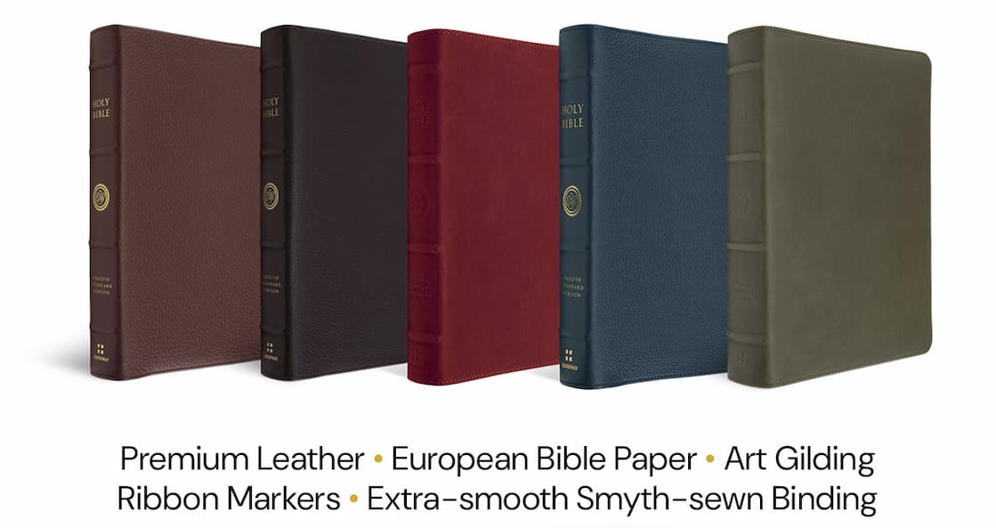 This fall, building towards the 25th anniversary of the ESV, and the 500th anniversary of the Tyndale Bible, Crossway is releasing a wide range of innovative new Bible editions for every use. Who do you know that needs a new Bible?
