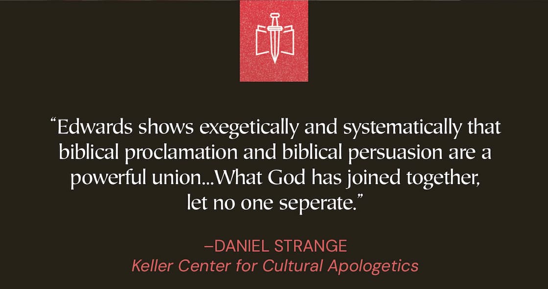 Preaching and apologetics were never meant to be strangers.  How should apologetics shape the pulpit? How do we expose unbelief while exalting the sufficiency of Christ? How do we preach sermons that both commend the gospel persuasively and confront unbelief faithfully? For too long, preaching and the defense of the faith have been treated as separate callings—one for heralding truth, the other for answering objections. But in the New Testament, they are tied at the hip: proclamation carries its own persuasion, and apologetics flows through the veins of gospel preaching.  In Pulpit Apologetics, Dr. William Robert Edwards draws on the theological vision of Cornelius Van Til to show how apologetics flows naturally from Christ-centered proclamation. Rather than seeing apologetics as a bolt-on argument or academic exercise, Edwards demonstrates that true persuasion comes through pressing the claims of Christ upon the conscience in the very act of preaching.  This book is for preachers, seminarians, and church leaders who long to press the crown rights of Christ with clarity, boldness, and persuasion in an age of skepticism and unbelief.