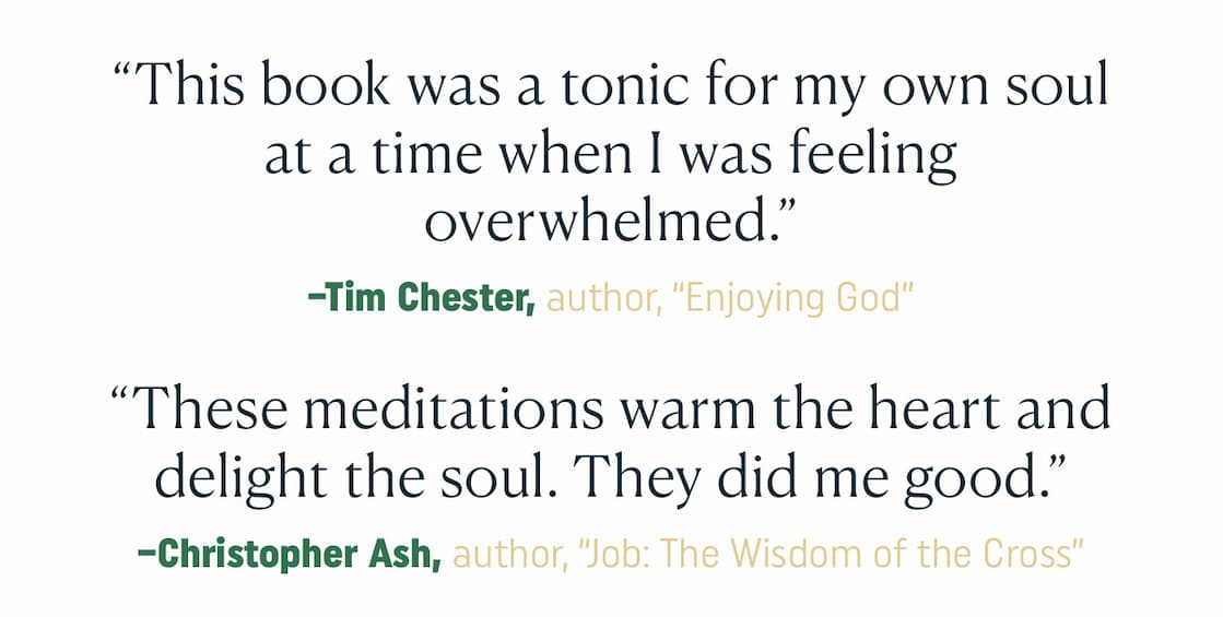 Expository Study of Psalm 23 Reveals the Beauty and Deep Theological Meaning behind a Familiar Part of Scripture  Psalm 23 is one of the most recognizable passages in the whole Bible. Though relatively short, this poetic depiction of God's love epitomizes Christ's goodness and provision as he leads his children. Even lifelong Christians will find fresh encouragement by closely studying these familiar words.  David Gibson walks through each verse in Psalm 23, thoroughly examining its 3 depictions of the believer's union with Christ as sheep and shepherd, traveler and companion, and guest and host. Gibson provides canonical context for the Psalm's beautiful imagery, inspiring praise and wonder as readers reflect on the loving Shepherd who meets every need.