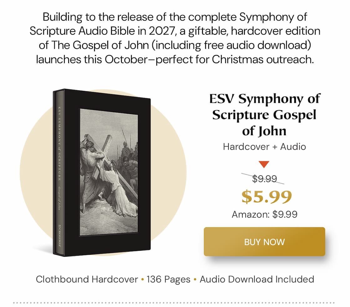 This fall, building towards the 25th anniversary of the ESV, and the 500th anniversary of the Tyndale Bible, Crossway is releasing a wide range of innovative new Bible editions for every use. Who do you know that needs a new Bible?