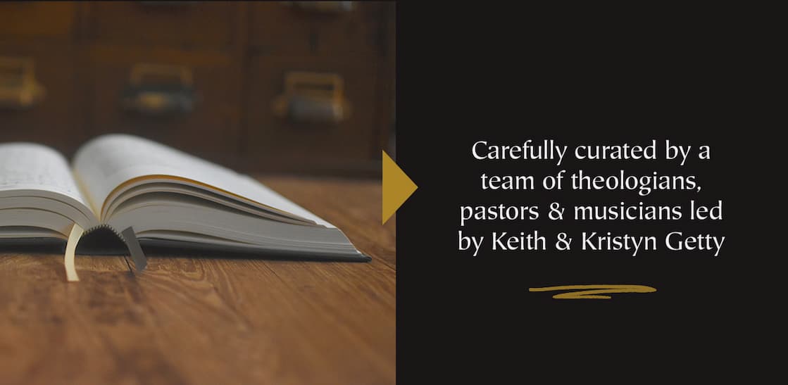 Hymnal from Keith and Kristyn Getty Highlights the Beauty of Christian Theology Through Worship Blending music and poetry, hymns beautifully bring Christian theology to life. With each verse, rich lyrics echo the timeless truths of Scripture and proclaim the unchanging message of salvation. For centuries, Christians have used these treasured resources in private and corporate worship, and The Sing! Hymnal now presents the profound beauty of hymnody to the next generation. Thoughtfully curated by award-winning hymn writers Keith and Kristyn Getty, The Sing! Hymnal hosts a collection of timeless classic and contemporary hymns, created to deepen worship and foster unity among God's people through the power of song. Featuring liturgical readings, psalms paired with popular hymns, useful indexes, and a durable, scuff-resistant cover, this hymnal is perfect for equipping attendees during Sunday morning services.