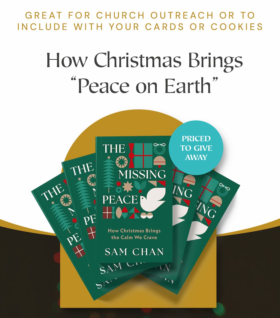 "Peace on earth" is a crucial part of the Christmas message and a reality we'd all love to experience. But when we look around or listen to the news, it seems like an empty promise. Our world is not at peace, and often our lives and relationships are not peaceful either. In this short, warm and down-to-earth book, author and evangelist Sam Chan considers the question of peace. Through relatable storytelling and engaging insights into the Christian faith and Christmas story, Chan shows us how peace is possible despite the harsh realities of life in this world. Give copies away at Christmas services and church events or to family and friends who aren't following Jesus. Christians will also enjoy this simple reminder that Jesus brings the peace we're all looking for.