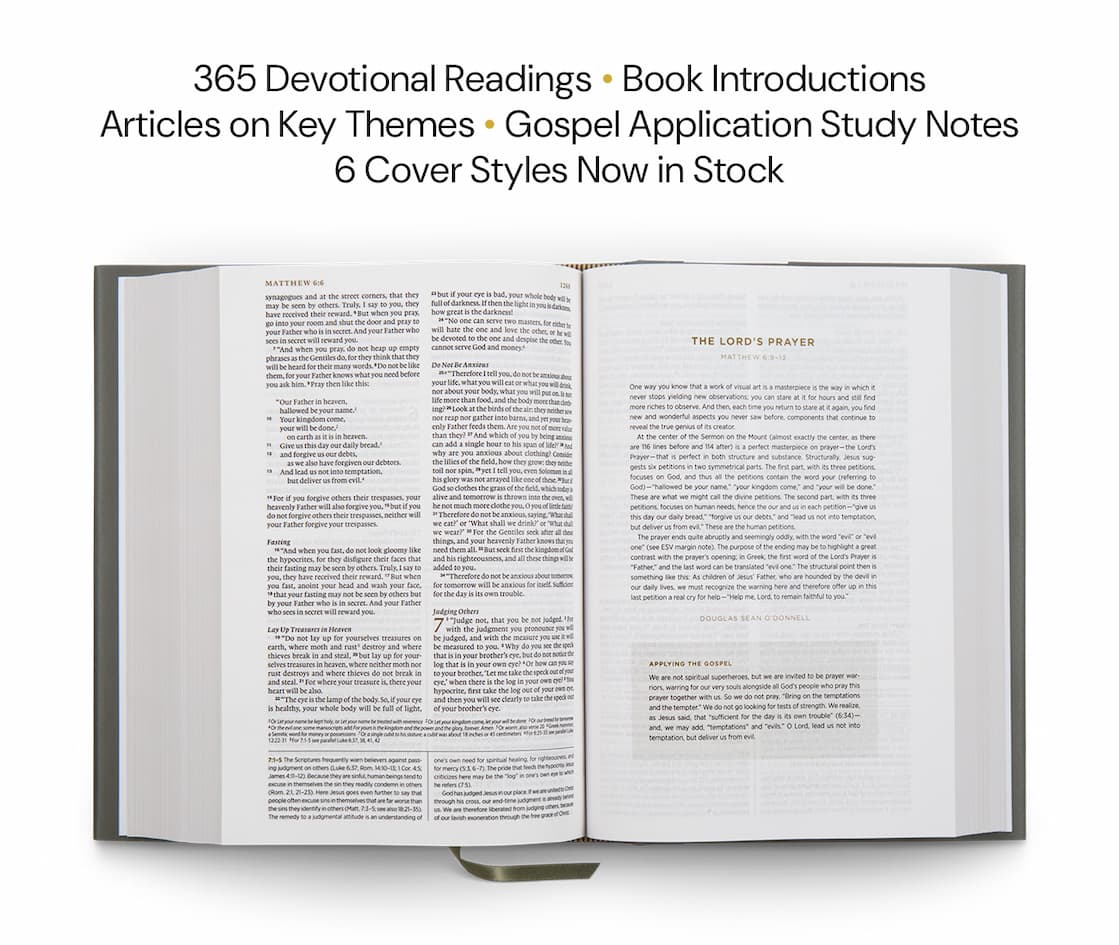 This fall, building towards the 25th anniversary of the ESV, and the 500th anniversary of the Tyndale Bible, Crossway is releasing a wide range of innovative new Bible editions for every use. Who do you know that needs a new Bible?